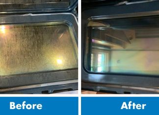 How To Efficiently Clean The Oven’s Glass Door