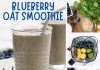 Blueberry Spinach Breakfast Smoothie