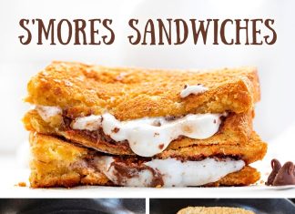 Fried S’mores Sandwich
