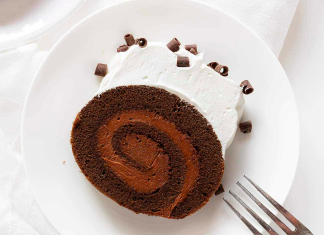 French Silk Cake Roll