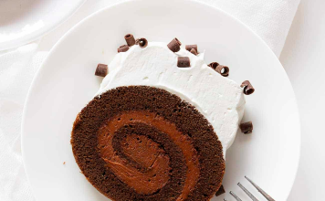 French Silk Cake Roll