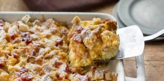 Monte Cristo Breakfast Casserole