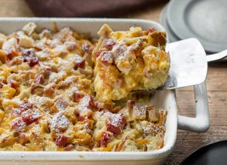 Monte Cristo Breakfast Casserole