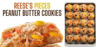 Reese’s Pieces Peanut Butter Cookies