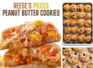 Reese’s Pieces Peanut Butter Cookies