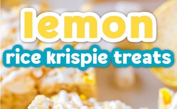 Lemon Rice Krispie Treats