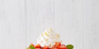 Lemon Strawberry Trifle