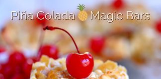 Piña Colada Magic Bars