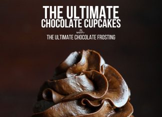 Ultimate Chocolate Cupcakes with the Ultimate Chocolate Frosting