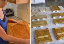 The Woman Transformed Her Kitchen For Less Than $100