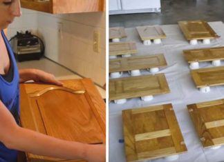 The Woman Transformed Her Kitchen For Less Than $100