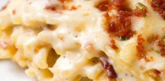 Drool-Worthy Recipe: Bacon Cream Cheese Baked Spaghetti