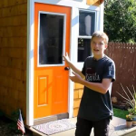 A 13-Year-Old Boy Spent Just 1,500 Dollars To Build His Own Tiny Home