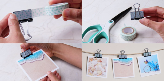 Try these clever ways to use a binder clip