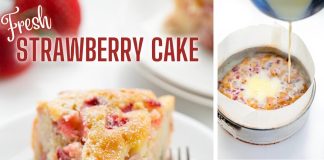 Fresh Strawberry Cake