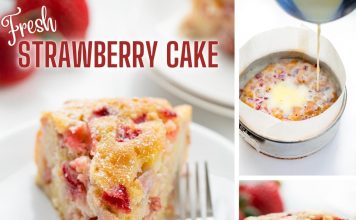 Fresh Strawberry Cake