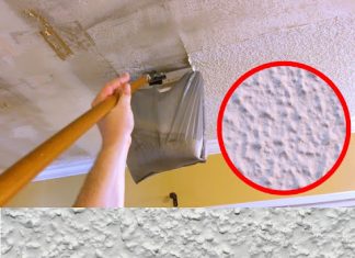 How To: Remove a Popcorn Ceiling