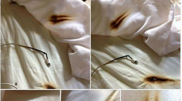 Firefighters Warn People About The Dangers Of Sleeping With A Charging Phone
