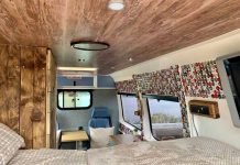 Couple Transforms An Old Ambulance Into A Beautiful Camper Van