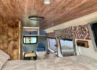 Couple Transforms An Old Ambulance Into A Beautiful Camper Van