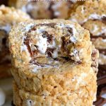 S’mores Rice Krispies Treats Pinwheels