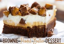 Brownie Peanut Butter Dessert