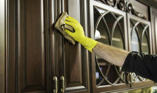 How To: Remove Grease From Kitchen Cabinets