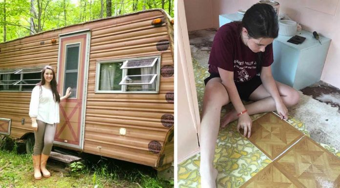 Teen Turns A $200 Camper Into A ‘Glamping’ Hideaway