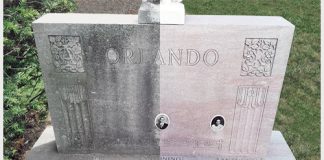 How to properly clean a headstone