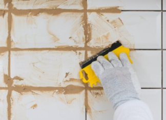 How long does it take for the grout to dry?