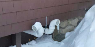 Firefighters urge people to check for snowdrifts on the sides of homes