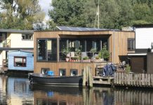 A luxury retreat that’s a far cry from your average boathouse.