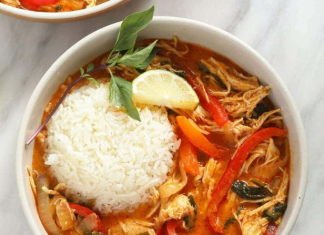 Instant Pot Thai Coconut Curry Chicken