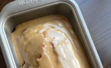 SALTED CARAMEL BANANA BREAD