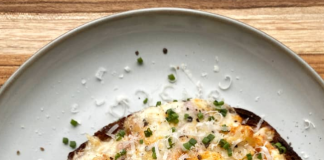 This recipe from Ina Garten is my favorite weekday breakfast.