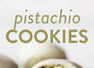 Pistachio Drop Cookies
