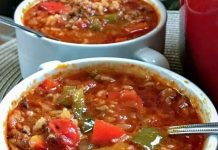 EASY STUFFED PEPPER SOUP