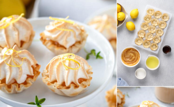 Mini Lemon Meringue Pies