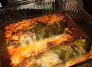 BAKED CHILI RELLANOS