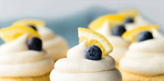 Lemon Blueberry Cupcakes