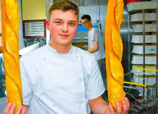 At only 19 years old, he bought the bakery in his village and hired his parents