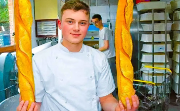 At only 19 years old, he bought the bakery in his village and hired his parents