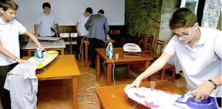 This school teaches students to wash, iron and cook to become independent adults