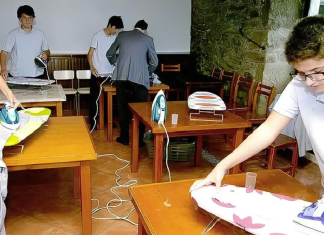 This school teaches students to wash, iron and cook to become independent adults