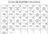 Kiss Mess Goodbye! The 30 Day De-Clutter Challenge For A Neater Home