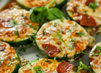 Zucchini Pizza Bites