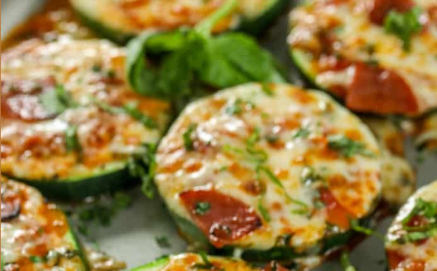 Zucchini Pizza Bites