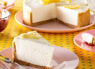 No-Bake Lemon Cheesecake