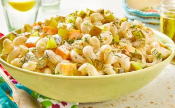 Dill Pickle Pasta Salad