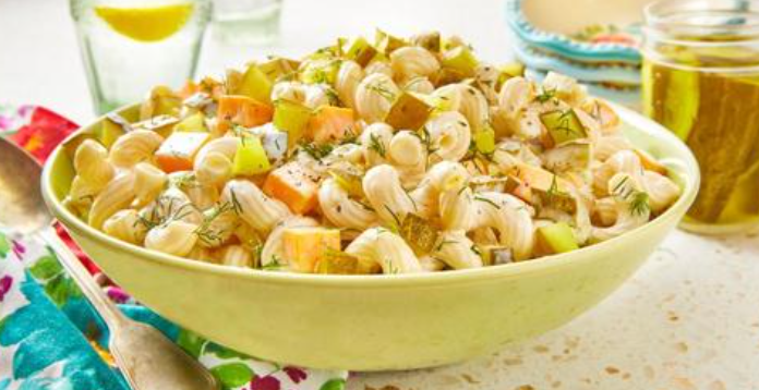 Dill Pickle Pasta Salad